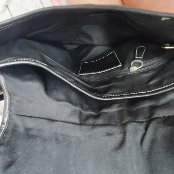 Coach black F3K-6376 Convertible Shoulder Bag Crossbody Purse Bag - Picture 10 of 16